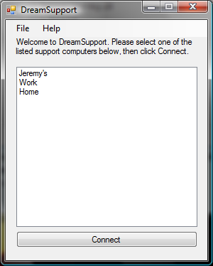 DreamSupport Screenshot